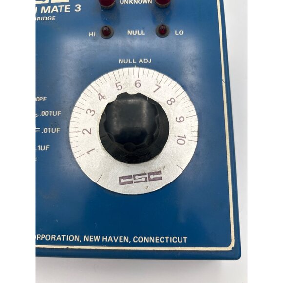 CSC Design Mate 3 R/C Bridge Electrical Testing Equipment - Picture 4 of 8
